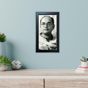 Hitech Sales Netaji Subhas Chandra Bose Wall-Mount Rectangular Polystyrene Photo Frame Home Decoration and Gifting, 9.6 x 15.6 inches Black Frame (Pack of 1, Printed Photo) Hitech Sales Netaji Subhas Chandra Bose Wall-Mount Rectangular Polystyrene Photo Frame Home Decoration and Gifting, 9.6 x 15.6 inches Black Frame (Pack of 1, Printed Photo)