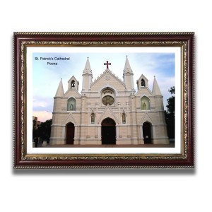 St. Patrick Church Photo Frame, Beautiful Elegant Framed Wall Art of Iconic Cathedral St. Patrick Church Photo Frame, Beautiful Elegant Framed Wall Art of Iconic Cathedral