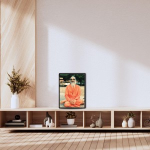 Swami Chinmayananda Laminated Photo - 5x7 Inches, Divine Blessings for Home & Office and Temple Decoration Swami Chinmayananda Laminated Photo - 5x7 Inches, Divine Blessings for Home & Office and Temple Decoration