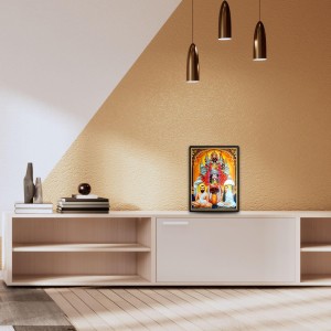 Kali, Ramakrishna Paramahamsa & Sarada Devi Laminated Photo - 5x7 Inches, Divine Blessings for Home & Office and Temple Decoration Kali, Ramakrishna Paramahamsa & Sarada Devi Laminated Photo - 5x7 Inches, Divine Blessings for Home & Office and Temple Decoration