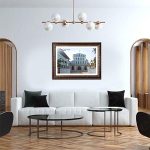 The Roman Catholic Cathedral Church Photo Frame, Beautiful Elegant Framed Wall Art of Iconic Cathedral The Roman Catholic Cathedral Church Photo Frame, Beautiful Elegant Framed Wall Art of Iconic Cathedral