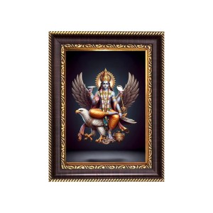 Sri Vishnu Digital Print Photo 6.7x8.7 inches - Vibrant Religious Wall Art for Home, Office and Temple Decor. Sri Vishnu Digital Print Photo 6.7x8.7 inches - Vibrant Religious Wall Art for Home, Office and Temple Decor.