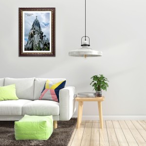 St. Mary Church Photo Frame, Beautiful Elegant Framed Wall Art of Iconic Cathedral