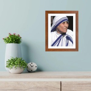 Mother Teresa Colored Photo | Print of the Saint of Kolkata | Perfect for Home, Office, or Religious Decoration | Ideal Spiritual Gift