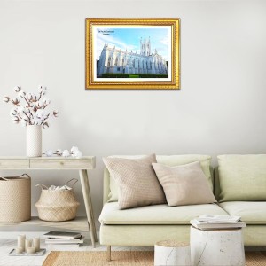 St Paul Church Photo Frame, Beautiful Elegant Framed Wall Art of Iconic Cathedral St Paul Church Photo Frame, Beautiful Elegant Framed Wall Art of Iconic Cathedral