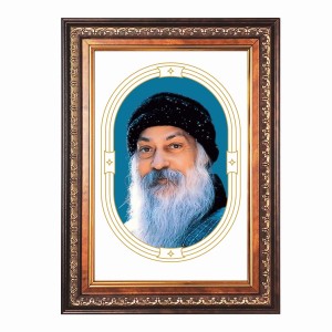 Acharya Osho Rajneesh Color Photo 10x14 Inch - Vibrant Religious Wall Art for Home or Office Decor.