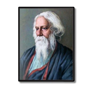 Rabindranath Tagore Laminated Photo - 5x7 Inches, Divine Blessings for Home & Office and Temple Decoration Rabindranath Tagore Laminated Photo - 5x7 Inches, Divine Blessings for Home & Office and Temple Decoration
