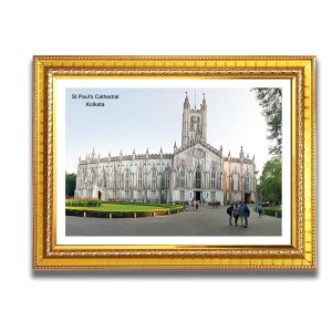 St Paul Church Photo Frame, Beautiful Elegant Framed Wall Art of Iconic Cathedral St Paul Church Photo Frame, Beautiful Elegant Framed Wall Art of Iconic Cathedral