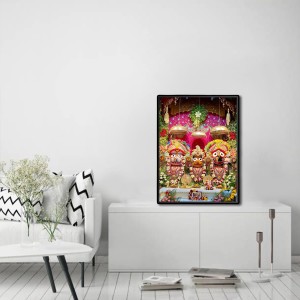 Sri Jagannath Maha Pravu Laminated Photo (9x11 Inches Without glass) Divine Blessings for Table and Walls,Home & Office and Temple Decoration Sri Jagannath Maha Pravu Laminated Photo (9x11 Inches Without glass) Divine Blessings for Table and Walls,Home & Office and Temple Decoration