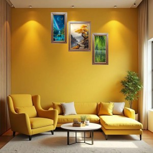 3-Pack Echoes of the Deep painting Photo Frames - 2 Pieces 8x15 Inch & 1 Piece 12x15 Inch - Rustic Wall Art for Home & Office Decor - Botanical Wall Hanging for Living Room, Bedroom, or Workspac 3-Pack Echoes of the Deep painting Photo Frames - 2 Pieces 8x15 Inch & 1 Piece 12x15 Inch - Rustic Wall Art for Home & Office Decor - Botanical Wall Hanging for Living Room, Bedroom, or Workspac