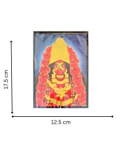 MAA Tara(7X5 in) Wood Laminated Photo with Wall/Back Support Mount Religious Photo Frame Versatile Décor for Wall, Table, Ideal for Gifts, Puja, and Living Room Ambiance