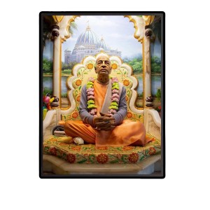 Swami Prabhupada Laminated Photo (11x13 Inches Without glass) Divine Blessings for Table and Walls,Home & Office and Temple Decoration Swami Prabhupada Laminated Photo (11x13 Inches Without glass) Divine Blessings for Table and Walls,Home & Office and Temple Decoration