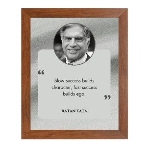 Shree Ratan Naval Tata & Famous Quote Brown Frame, 16x20InchesInspirational Wall Art for Office, Home DecorIdeal Spiritual Gift Shree Ratan Naval Tata & Famous Quote Brown Frame, 16x20InchesInspirational Wall Art for Office, Home DecorIdeal Spiritual Gift
