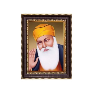 Sri Guru Nanak Digital Print Photo 6.7x8.7 inches - Vibrant Religious Wall Art for Home, Office and Temple Decor. Sri Guru Nanak Digital Print Photo 6.7x8.7 inches - Vibrant Religious Wall Art for Home, Office and Temple Decor.