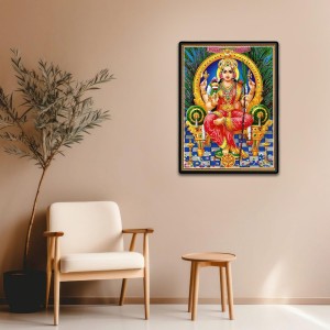 Tripura Sundari Laminated Photo - 5x7 Inches, Divine Blessings for Home & Office and Temple Decoration Tripura Sundari Laminated Photo - 5x7 Inches, Divine Blessings for Home & Office and Temple Decoration