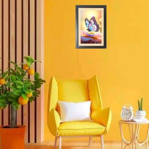 The beautiful butterfly Black Photo Frame Funny Animal and Bird Cartoon Art The beautiful butterfly Black Photo Frame Funny Animal and Bird Cartoon Art