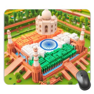 Customized Beautiful India View Picture Sublimation Mouse Pad | 8 X 7.5 Inch | Smooth Cloth Surface | Non-Slip Rubber Base | Personalized Mousepad for Laptop & Desktop (F17391) Customized Beautiful India View Picture Sublimation Mouse Pad | 8 X 7.5 Inch | Smooth Cloth Surface | Non-Slip Rubber Base | Personalized Mousepad for Laptop & Desktop (F17391)