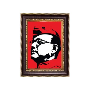 Netaji Subhas Chandra Bose Digital Print Photo 6.7x8.7 inches - Vibrant Religious Wall Art for Home, Office and Temple Decor. Netaji Subhas Chandra Bose Digital Print Photo 6.7x8.7 inches - Vibrant Religious Wall Art for Home, Office and Temple Decor.