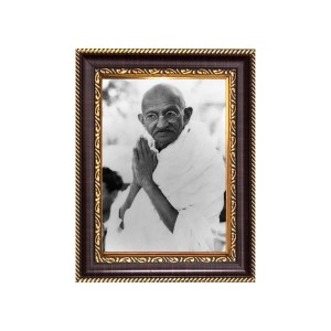 Mahatma Gandhi Digital Print Photo 6.7x8.7 inches - Vibrant Religious Wall Art for Home, Office and Temple Decor. Mahatma Gandhi Digital Print Photo 6.7x8.7 inches - Vibrant Religious Wall Art for Home, Office and Temple Decor.