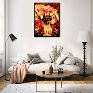 Maa Kaali Laminated Photo (7x9 Inches) Divine Blessings for Home & Office and Temple Decoration Maa Kaali Laminated Photo (7x9 Inches) Divine Blessings for Home & Office and Temple Decoration