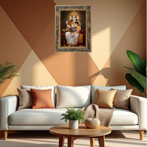 Maa Saraswati Digital Print Photo 14.7x16.7 inches (I6103) - Vibrant Religious Wall Art for Home or Office Decor. Maa Saraswati Digital Print Photo 14.7x16.7 inches (I6103) - Vibrant Religious Wall Art for Home or Office Decor.