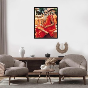 Swami Chinmayananda Laminated Photo (7x9 Inches Without glass) Divine Blessings for Table and Walls,Home & Office and Temple Decoration Swami Chinmayananda Laminated Photo (7x9 Inches Without glass) Divine Blessings for Table and Walls,Home & Office and Temple Decoration