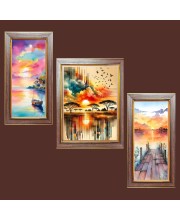 3-Pack Nature’s Mirror Photo Frames - 2 Pieces 6x13 Inch & 1 Piece 10x13 Inch - Rustic Wall Art for Home & Office Decor - Botanical Wall Hanging for Living Room, Bedroom, or Workspace 3-Pack Nature’s Mirror Photo Frames - 2 Pieces 6x13 Inch & 1 Piece 10x13 Inch - Rustic Wall Art for Home & Office Decor - Botanical Wall Hanging for Living Room, Bedroom, or Workspace
