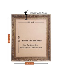 Maa Yoshoda with baby krishna Big Photo Frame - 18x22 Inches for Home & Office Decoration
