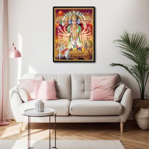 Krishna Virat Roop Avtar Mahabharat Laminated Photo - 5x7 Inches, Divine Blessings for Home & Office and Temple Decoration Krishna Virat Roop Avtar Mahabharat Laminated Photo - 5x7 Inches, Divine Blessings for Home & Office and Temple Decoration