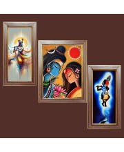 3-Pack Divine god painting Photo Frames - 2 Pieces 10x17 Inch & 1 Piece 14x17 Inch - Rustic Wall Art for Home & Office Decor - Botanical Wall Hanging for Living Room, Bedroom, or Workspace 3-Pack Divine god painting Photo Frames - 2 Pieces 10x17 Inch & 1 Piece 14x17 Inch - Rustic Wall Art for Home & Office Decor - Botanical Wall Hanging for Living Room, Bedroom, or Workspace