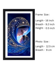 Mother and Child Colored Photograph |Heartwarming Wall Art | for Home or NurseryDecoration