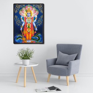 Vishnu Laminated Photo (9x11 Inches Without glass) Divine Blessings for Table and Walls,Home & Office and Temple Decoration Vishnu Laminated Photo (9x11 Inches Without glass) Divine Blessings for Table and Walls,Home & Office and Temple Decoration