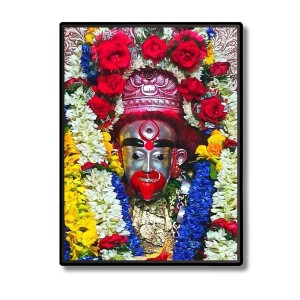 Tara Ma Laminated Photo - 5x7 Inches, Divine Blessings for Home & Office and Temple Decoration