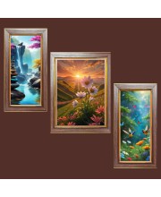 3-Pack Stunning view Photo Frames - 2 Pieces 14x21 Inch & 1 Piece 18x21 Inch - Rustic Wall Art for Home & Office Decor - Botanical Wall Hanging for Living Room, Bedroom, or Workspace 3-Pack Stunning view Photo Frames - 2 Pieces 14x21 Inch & 1 Piece 18x21 Inch - Rustic Wall Art for Home & Office Decor - Botanical Wall Hanging for Living Room, Bedroom, or Workspace
