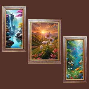 3-Pack Stunning view Photo Frames - 2 Pieces 6x13 Inch & 1 Piece 10x13 Inch - Rustic Wall Art for Home & Office Decor - Botanical Wall Hanging for Living Room, Bedroom, or Workspace 3-Pack Stunning view Photo Frames - 2 Pieces 6x13 Inch & 1 Piece 10x13 Inch - Rustic Wall Art for Home & Office Decor - Botanical Wall Hanging for Living Room, Bedroom, or Workspace