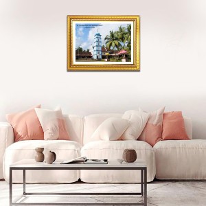 St. Thomas Major Archi Episcopal Shrine Church Photo Frame, Beautiful Elegant Framed Wall Art of Iconic Cathedral St. Thomas Major Archi Episcopal Shrine Church Photo Frame, Beautiful Elegant Framed Wall Art of Iconic Cathedral