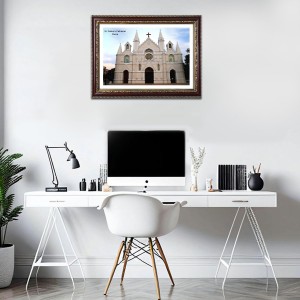 St. Patrick Church Photo Frame, Beautiful Elegant Framed Wall Art of Iconic Cathedral St. Patrick Church Photo Frame, Beautiful Elegant Framed Wall Art of Iconic Cathedral