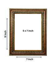 Hi Tech Sales Mahavira Jain Photo Frame for Office, Wall/Table, Study room & living room, gifts | PVC Frame & Front Face - Glass (7 x 9)
