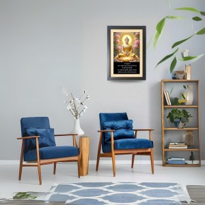Buddha & His Famous Quotec, 11x15 Inches, Perfect for Office & Wall Decoration, Ideal Gift