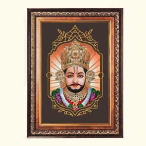 Sri Khatu Shyam Color Photo 10x14 Inch - Vibrant Religious Wall Art for Home or Office Decor. Sri Khatu Shyam Color Photo 10x14 Inch - Vibrant Religious Wall Art for Home or Office Decor.