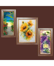 3-Pack Beautiful Garden paiting Photo Frames - 2 Pieces 10x17 Inch & 1 Piece 14x17 Inch - Rustic Wall Art for Home & Office Decor - Botanical Wall Hanging for Living Room, Bedroom, or Workspace 3-Pack Beautiful Garden paiting Photo Frames - 2 Pieces 10x17 Inch & 1 Piece 14x17 Inch - Rustic Wall Art for Home & Office Decor - Botanical Wall Hanging for Living Room, Bedroom, or Workspace