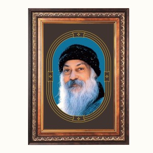 Acharya Osho Rajneesh Color Photo 10x14 Inch - Vibrant Religious Wall Art for Home or Office Decor.