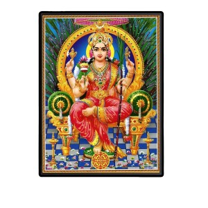 Tripura Sundari Laminated Photo - 7x9 Inches, Divine Blessings for Home & Office and Temple Decoration Tripura Sundari Laminated Photo - 7x9 Inches, Divine Blessings for Home & Office and Temple Decoration