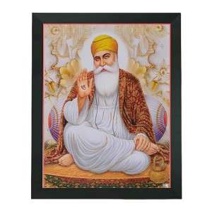Hitech Sales Guru Nanak Dev ji Polystyrene Photo Frame for Pooja Room, Temple Decor, Home Decoration and Gifting (Wall and Tabletop, Rectangular, Printed Photo, 7.12 x 9.12 inches Frame, Black) Hitech Sales Guru Nanak Dev ji Polystyrene Photo Frame for Pooja Room, Temple Decor, Home Decoration and Gifting (Wall and Tabletop, Rectangular, Printed Photo, 7.12 x 9.12 inches Frame, Black)