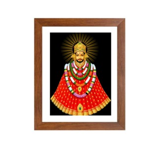 Colored Photo of Khatu Shyam Baba | Divine Shyam Baba Wall Art | Spiritual Decor for Home & Temple | Ideal for puja room Colored Photo of Khatu Shyam Baba | Divine Shyam Baba Wall Art | Spiritual Decor for Home & Temple | Ideal for puja room