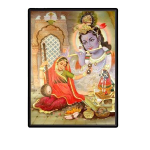 Meera bai Laminated Photo - 5x7 Inches, Divine Blessings for Home & Office and Temple Decoration Meera bai Laminated Photo - 5x7 Inches, Divine Blessings for Home & Office and Temple Decoration