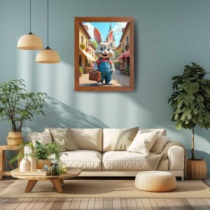 AI Funny Squirrel Art Picture for Kids - 10x14 inches, Brown Color - Perfect Wall Decor for Children's Room AI Funny Squirrel Art Picture for Kids - 10x14 inches, Brown Color - Perfect Wall Decor for Children's Room