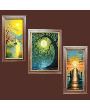 3-Pack Dawn’s Gentle Glow Photo Frames - 2 Pieces 6x13 Inch & 1 Piece 10x13 Inch - Rustic Wall Art for Home & Office Decor - Botanical Wall Hanging for Living Room, Bedroom, or Workspace 3-Pack Dawn’s Gentle Glow Photo Frames - 2 Pieces 6x13 Inch & 1 Piece 10x13 Inch - Rustic Wall Art for Home & Office Decor - Botanical Wall Hanging for Living Room, Bedroom, or Workspace