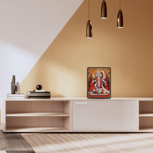 Maa Kaali Laminated Photo - 7x9 Inches, Divine Blessings for Home & Office and Temple Decoration Maa Kaali Laminated Photo - 7x9 Inches, Divine Blessings for Home & Office and Temple Decoration
