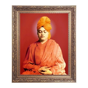 Swami Vibekananda Big Photo Frame - 18x22 Inches for Home & Office Decoration Swami Vibekananda Big Photo Frame - 18x22 Inches for Home & Office Decoration